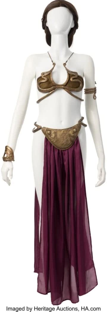 Star Wars : Le célèbre bikini de Princesse Leïa vendu 175.000。